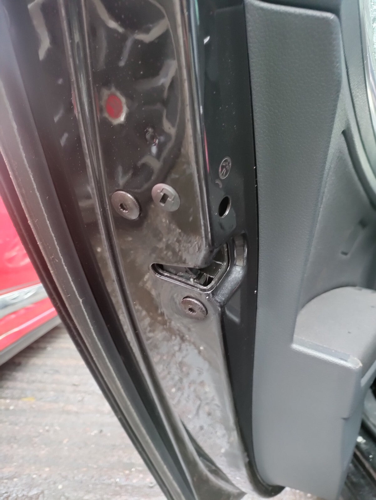 2017 VW VOLKSWAGEN GOLF MK7 NSR PASSENGER SIDE REAR DOOR LOCK MECHANISM