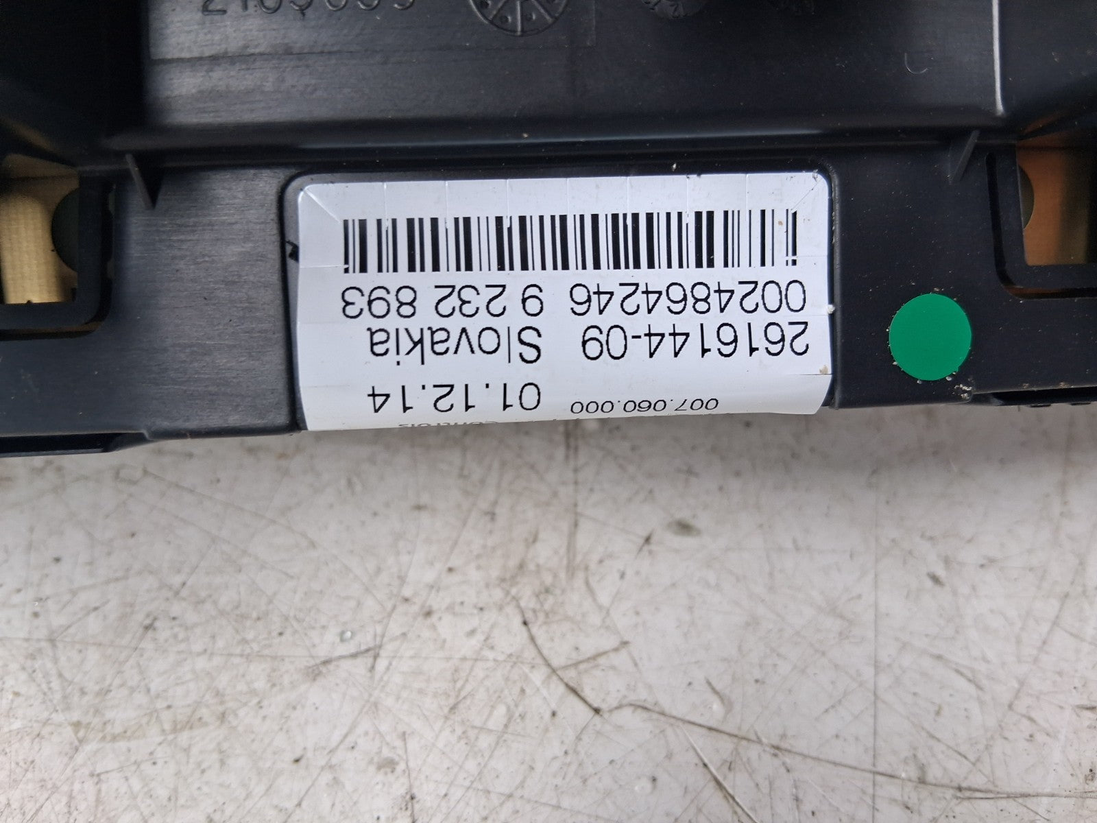 2014 BMW 3 SERIES F31 2.0 DIESEL MAN SPEEDO INSTRUMENT CLUSTER 9371035 9232893
