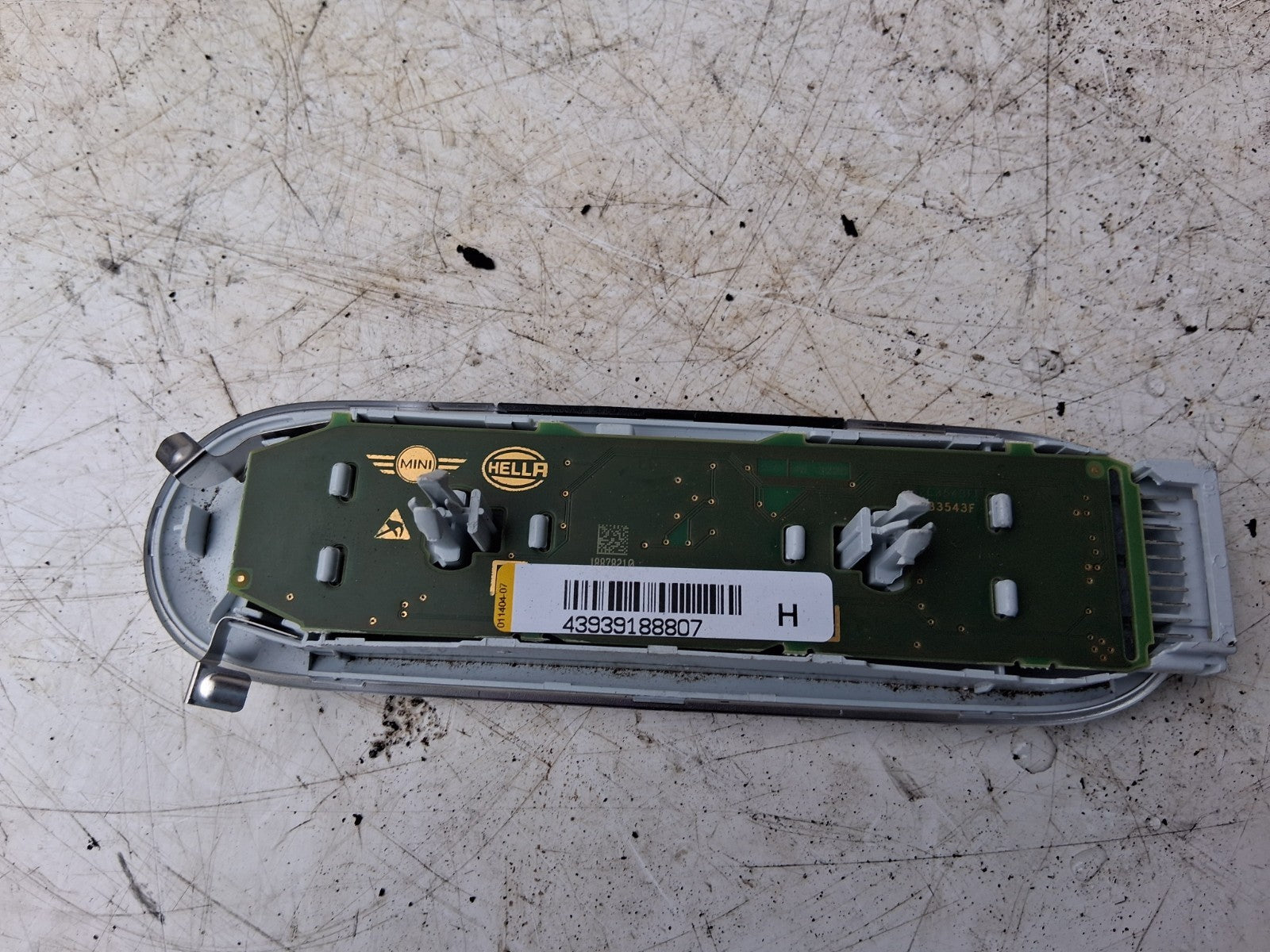 2021 BMW MINI COUNTRYMAN F60 INTERIOR ROOF READING COURTESY LIGHT 43939188807