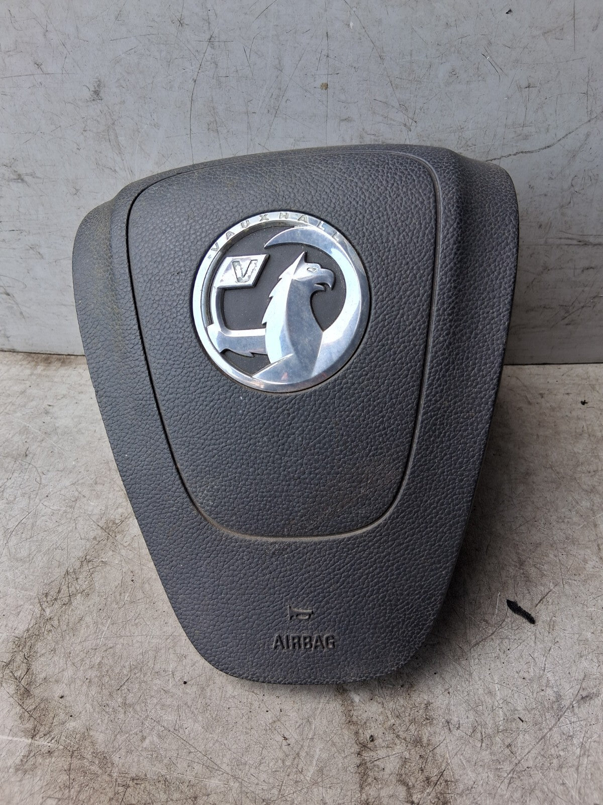 2012 VAUXHALL ASTRA J STEERING WHEEL SRS AIRBAG BLACK