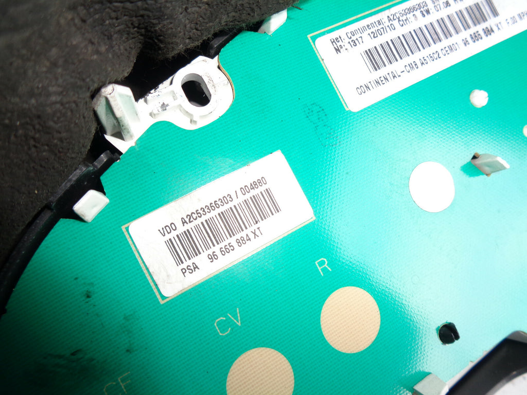 CITROEN C3 MK2 2010 1.6 DIESEL MANUAL SPEEDOMETER SPEEDO CLOCK 96665884XT
