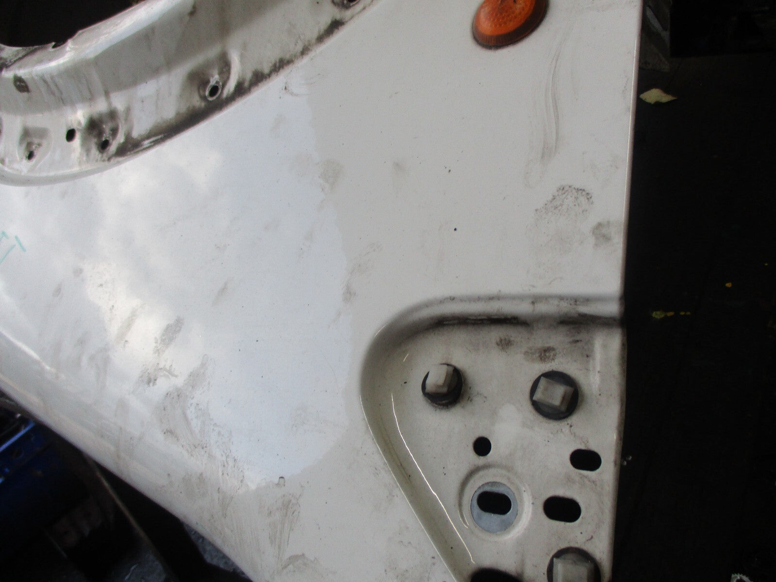 FORD TRANSIT MK1 2006 OSF DRIVER SIDE FRONT WING PANEL FENDED WHITE