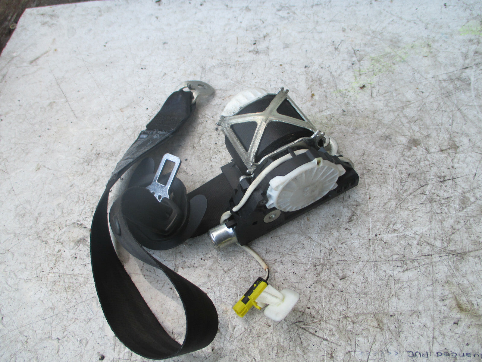 VW VOLKSWAGEN PASSAT 2014 B7 NSF PASSENGER SIDE FRONT DOOR SEAT BELT 3C1857705Q