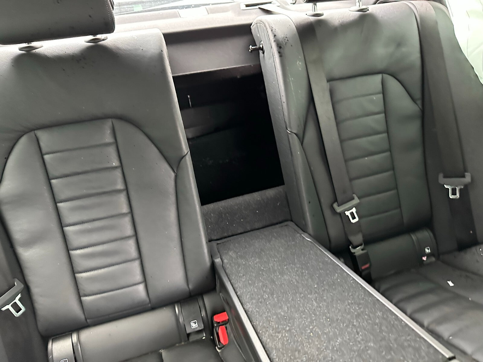 2019 BMW 3 SERIES G20 M SPORT REAR BENCH SEAT SPLIT CENTRE BLACK LEATHER