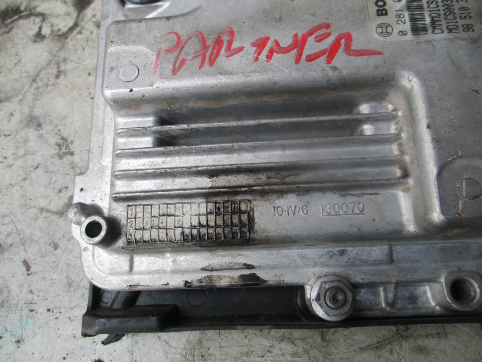 2020 CITROEN C5 ENGINE CONTROL UNIT 9835502780