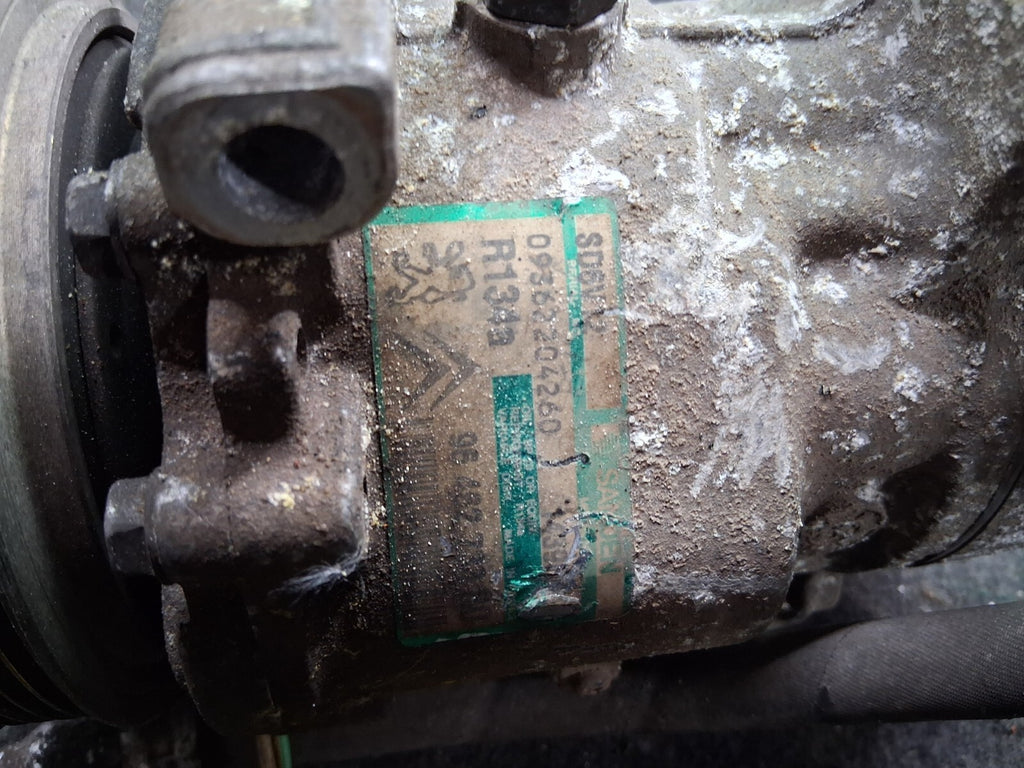 CITROEN C3 2008 1.4 HDI AIR CONDITIONING COMPRESSOR PUMP 9646273380