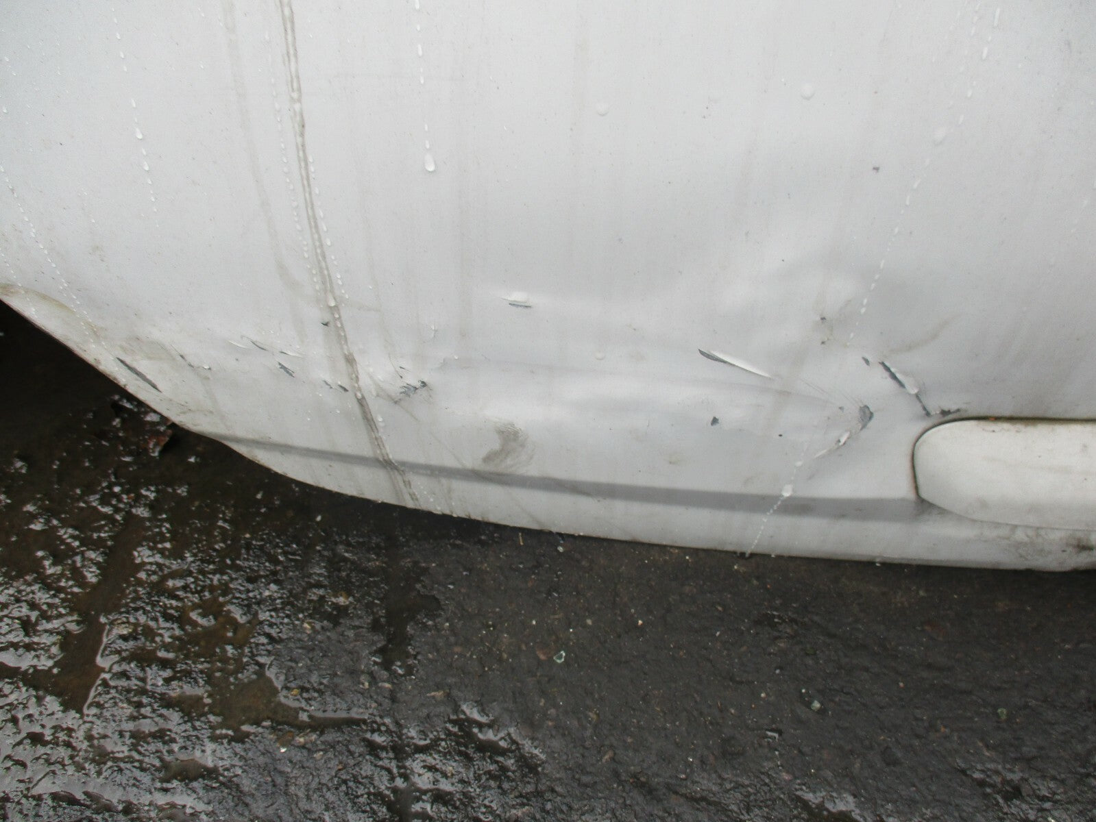 VAUXHALL CORSA D COMPLETE  BOOTLID TAILGATE WHITE