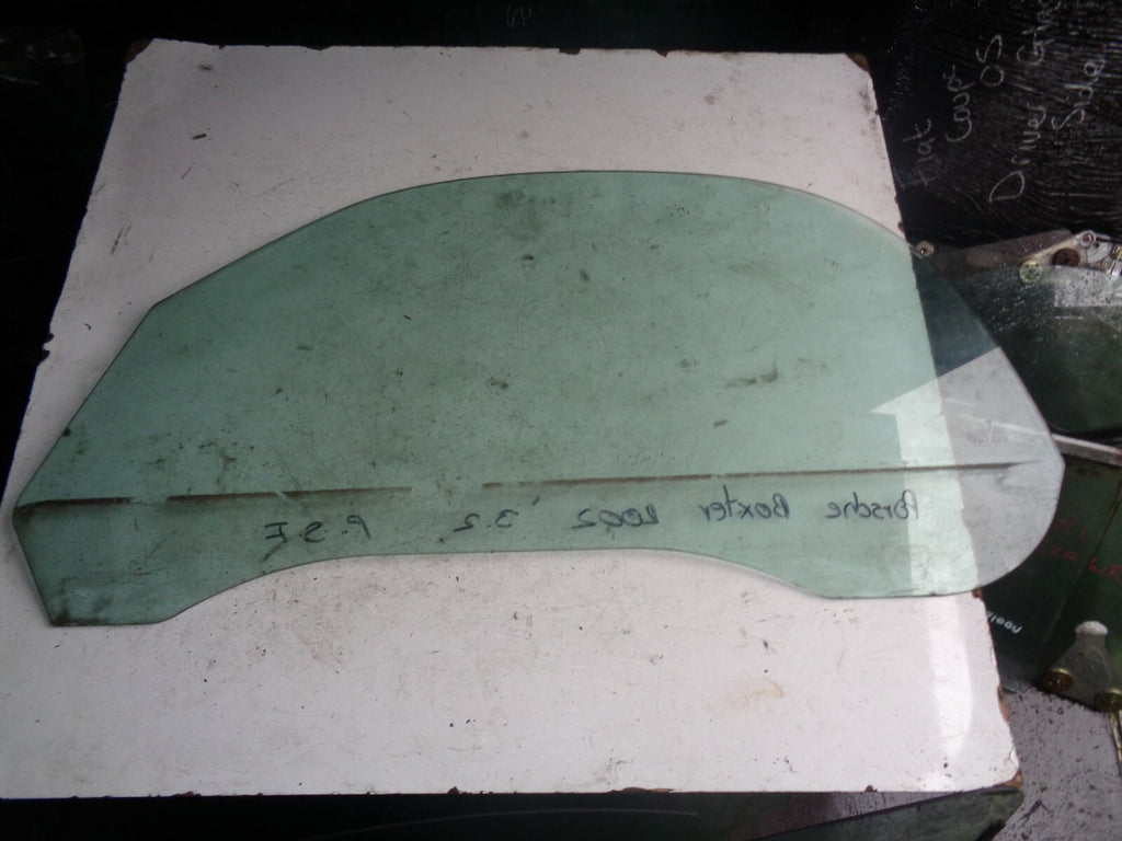 PORSCHE BOXSTER 2002 3.2 NSF PASSENGER SIDE FRONT DOOR WINDOW GLASS