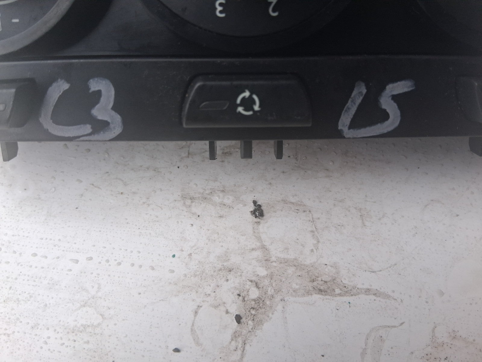 2010 CITROEN C3 AC HEATER CLIMATE CONTROL PANEL SWITCH 78510001