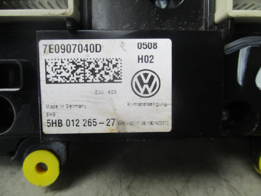 VOLKSWAGEN TRANSPORTER T6 2018 CLIMATE CONTROL HEATING AIR CON UNIT 7E0907040D