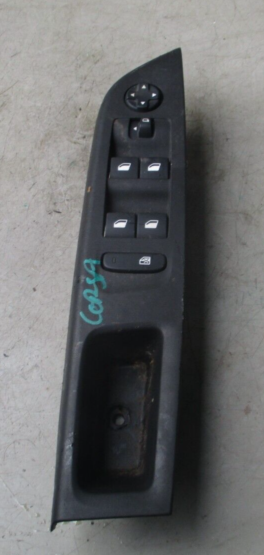 VAUXHALL CORSA OSF DRIVER SIDE FRONT WINDOW SWITCH CONTROL PANEL 96788281ZD-04