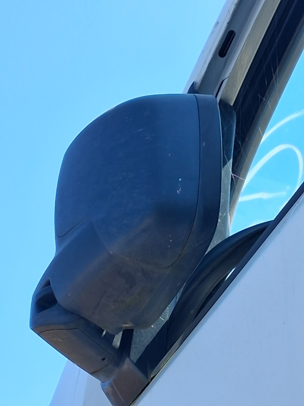 PEUGEOT BIPPER 2015 NSF PASSENGER SIDE FRONT MANUAL WING MIRROR
