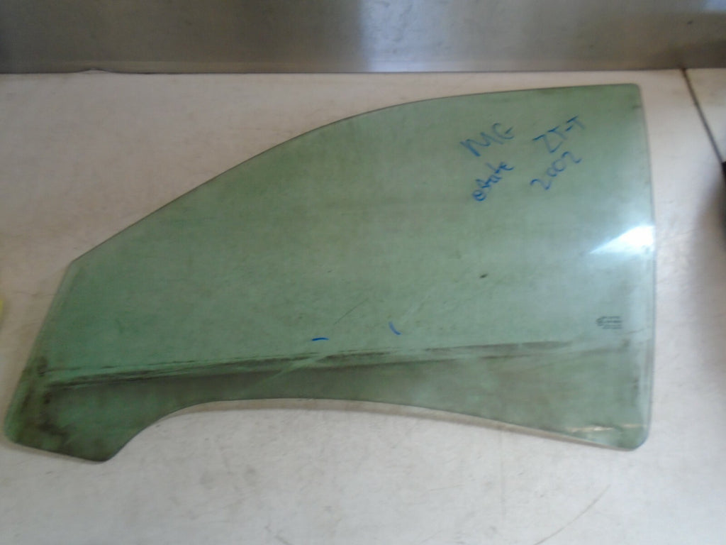 MG ZT 2002 NSF FRONT PASSENGER SIDE DOOR WINDOW GLASS E643R00050