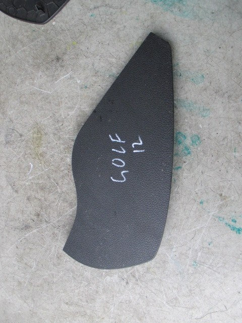 2012 VW GOLF MK7 DRIVER DASHBOARD TRIM PLASTIC COVER 5G1858218