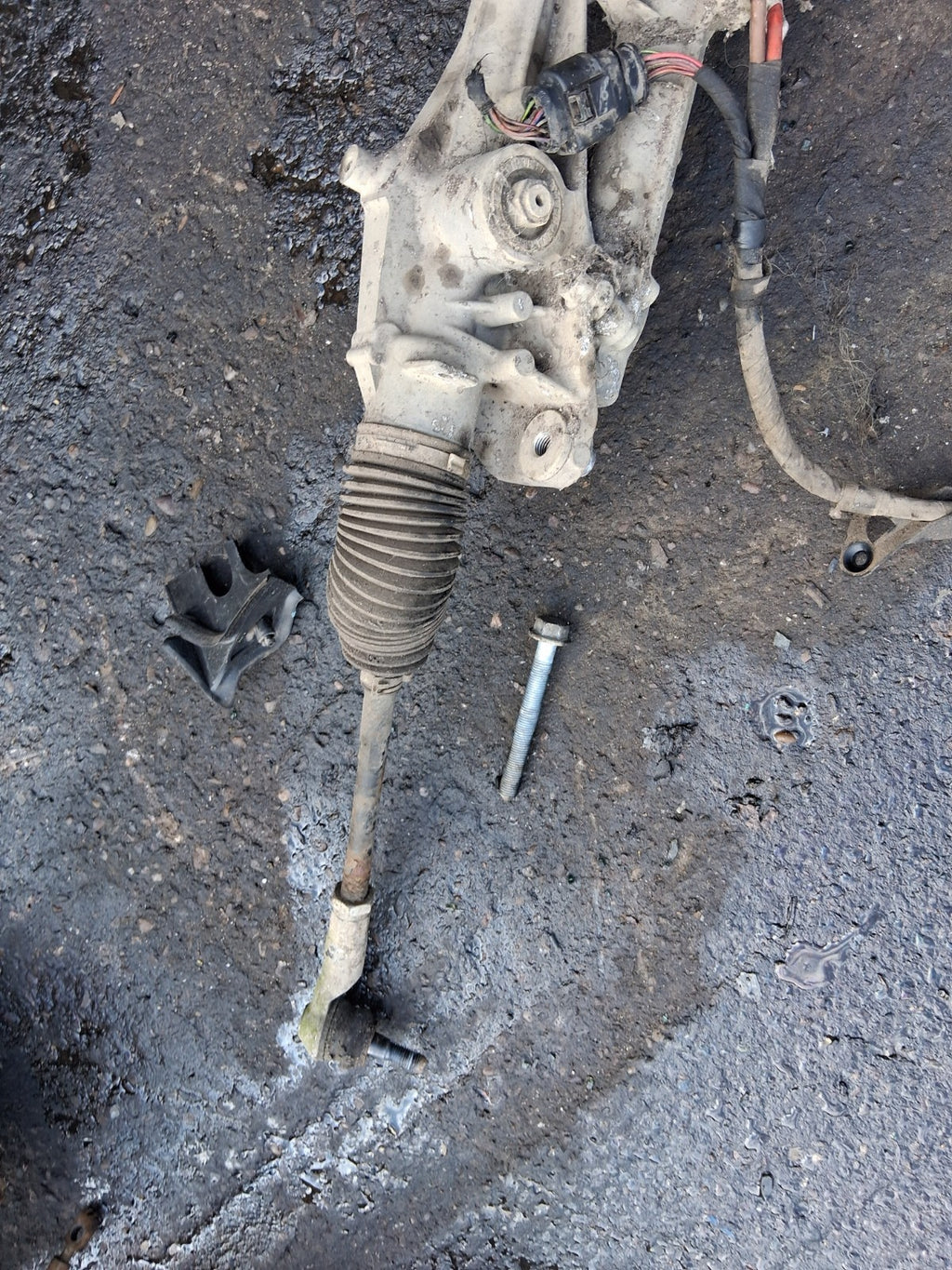 2018 VW VOLKSWAGEN PASSAT B8 1.5 DIESEL POWER STEERING RACK 3Q0909144R