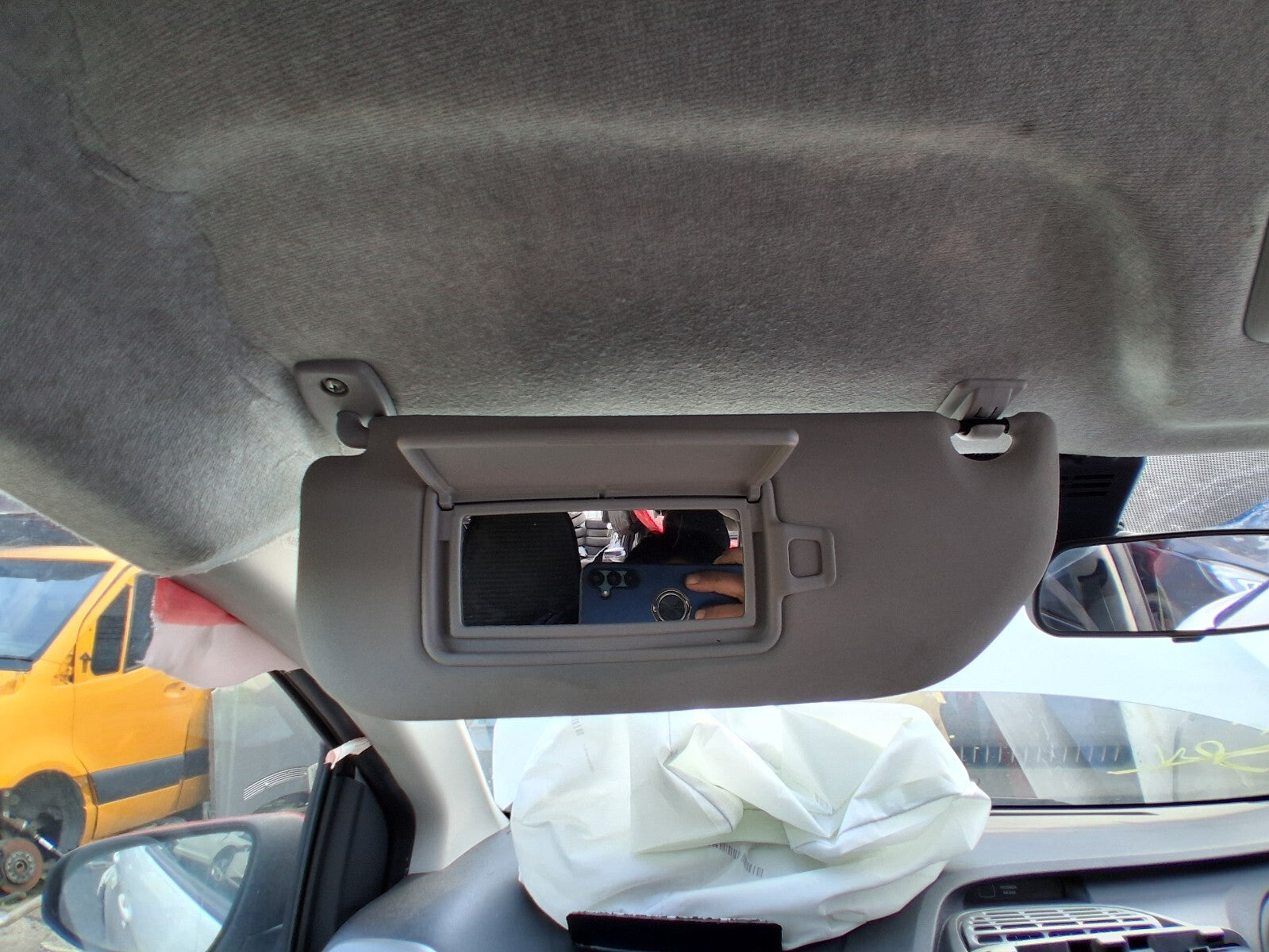 2020 TOYOTA AYGO MK2 NSF PASSENGER SIDE FRONT INTERIOR SUN VISOR