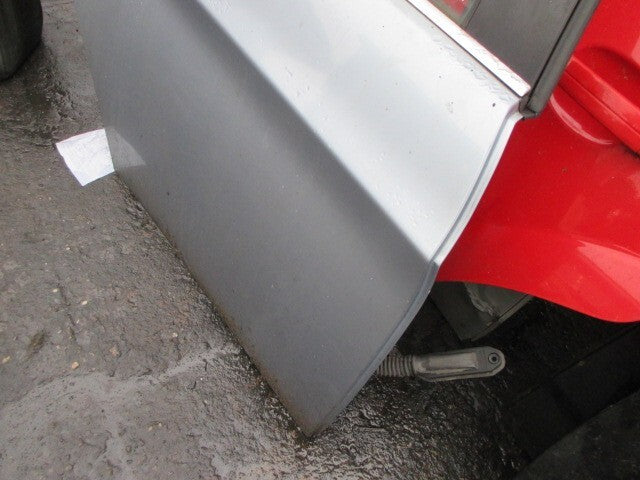 2004 BMW 5 SERIES E60 SALOON OSR DRIVER SIDE REAR COMPLETE DOOR SILVER