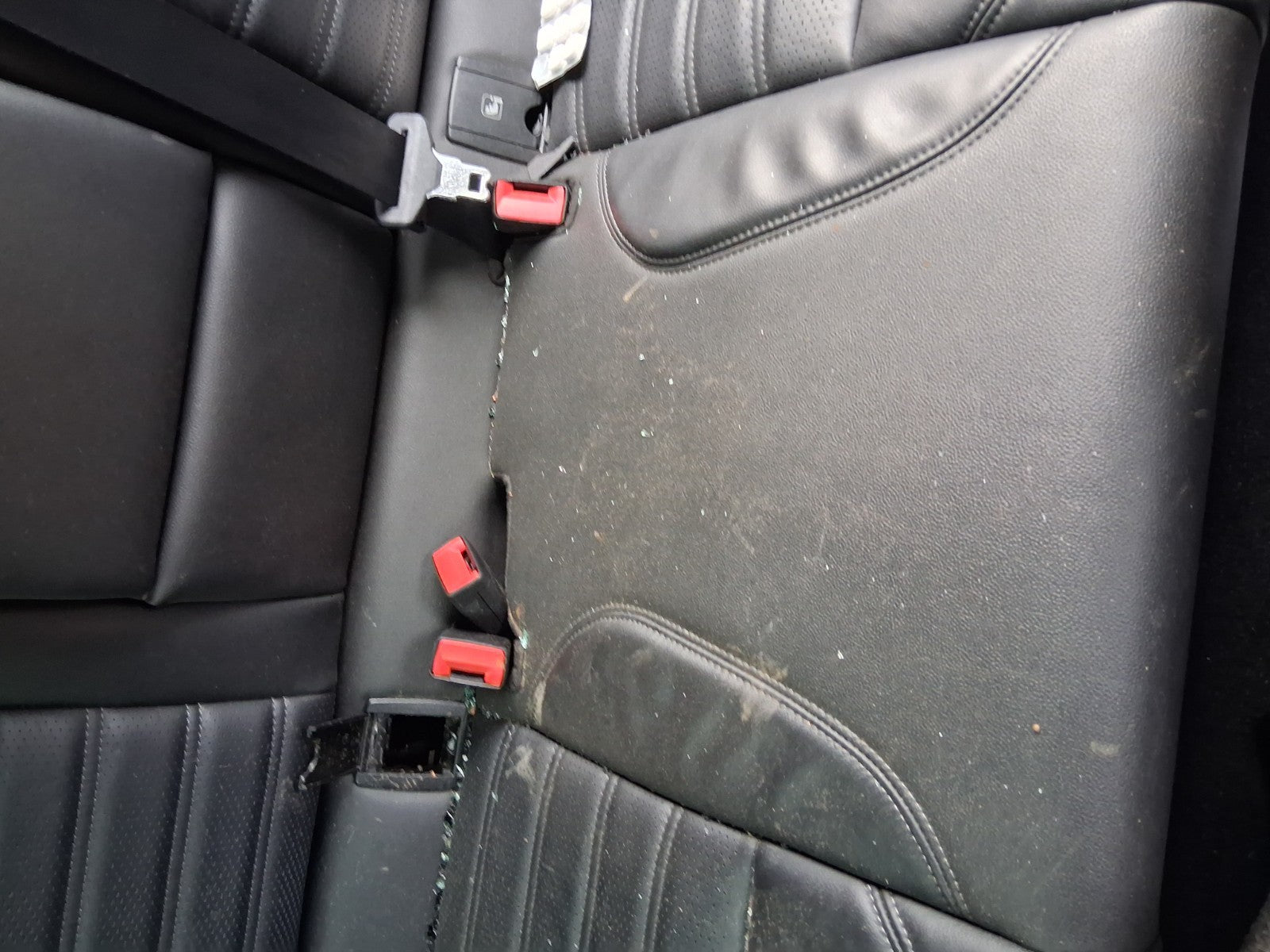 2022 ALFA ROMEO STELVIO 949 4Q REAR COMPLETE SEAT SET LEATHER SEAT