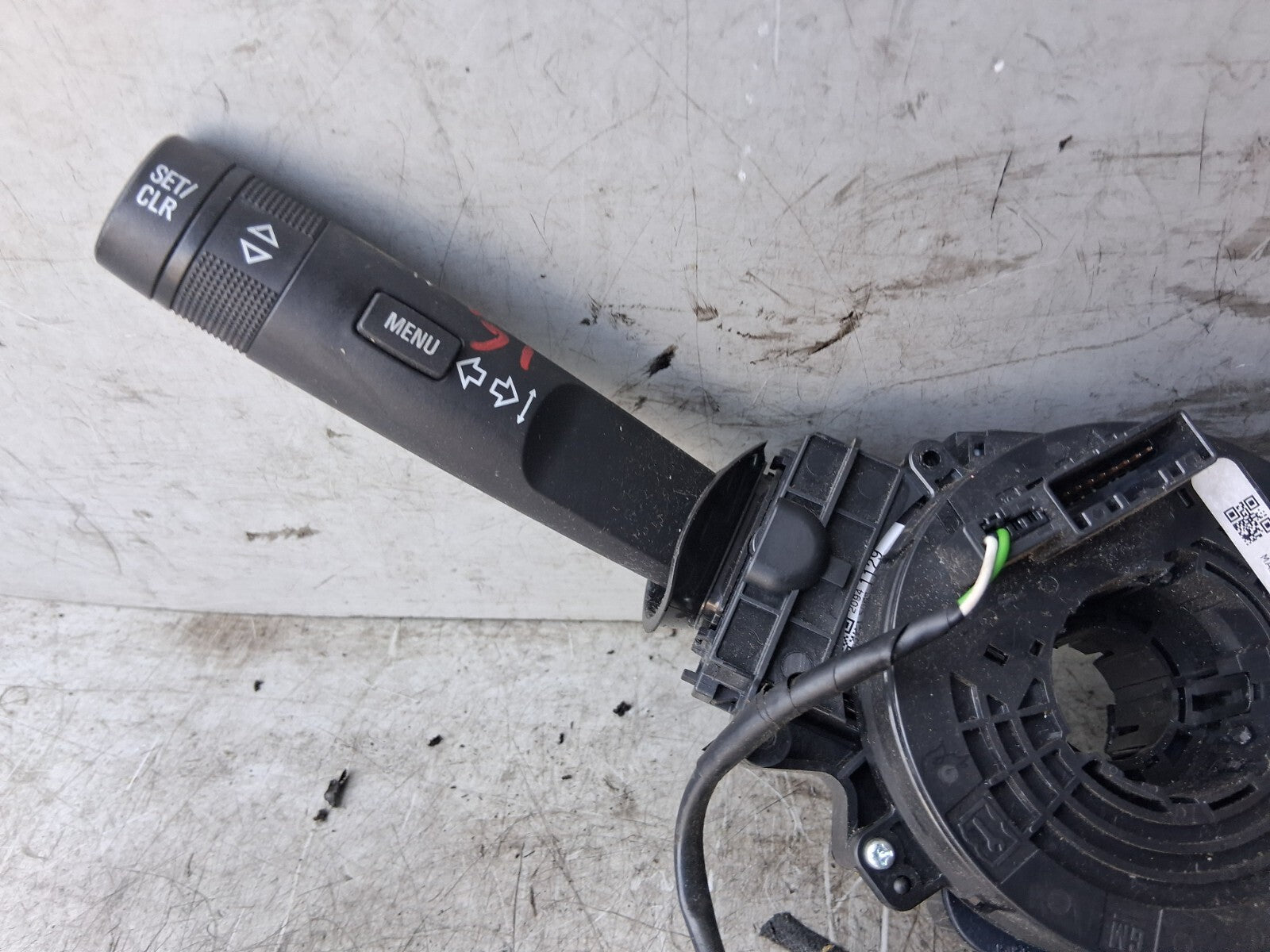 VAUXHALL ZAFIRA C 2016 INDICATOR WIPER STALK SWITCH WITH SQUIB 22914039