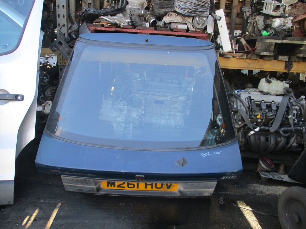 ROVER 200 R8 1993 REAR COMPLETE TAILGATE BOOTLID BLUE