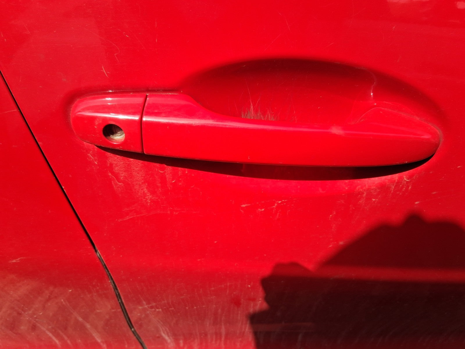 2016 HONDA CIVIC MK9 HATCHBACK OSF DRIVER SIDE FRONT RIGHT EXTERIOR DOOR HANDLE