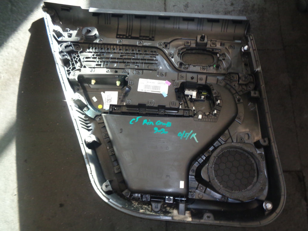 CITROEN C5 AIRCROSS 2020 OSR DRIVER SIDE REAR DOOR DOORCARD