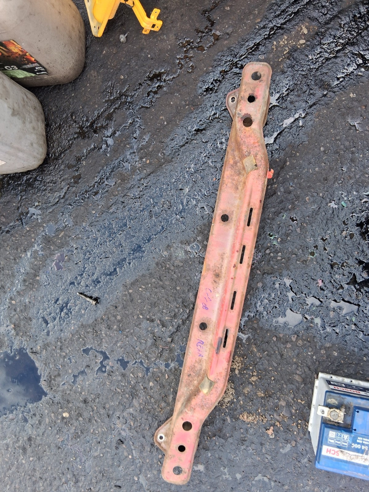 2008 CITROEN C1 MK1 REAR BUMPER CRASH BAR REINFORCEMENT BAR