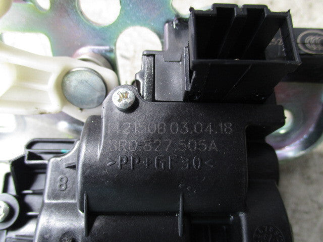 2018 AUDI A1 8X TAILGATE  BOOT LOCK MECHANISM 8R0827505A
