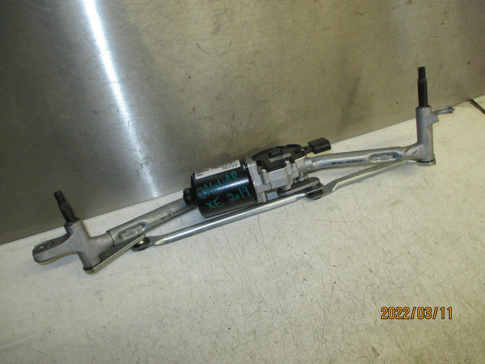 2019 JAGUAR XE FRONT WINDSCREEN WIPER MOTOR LINKAGES GX7317500BC