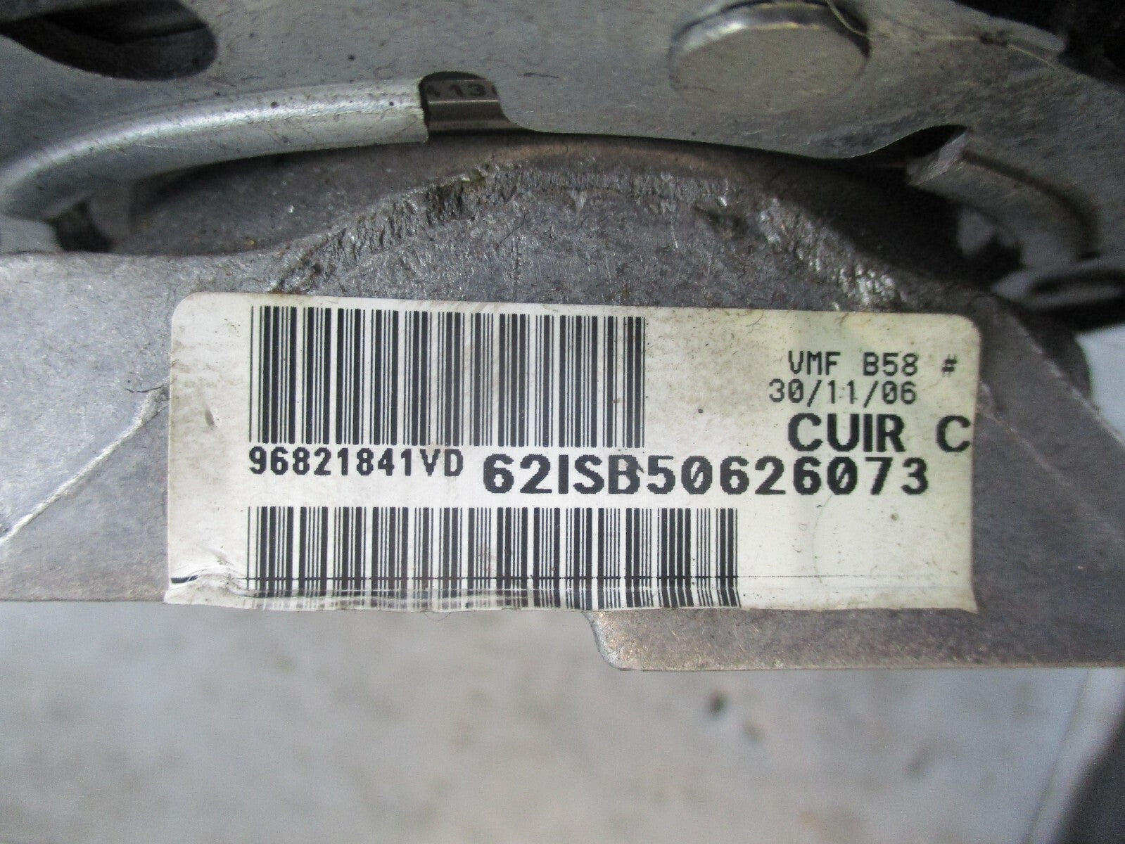 CITROEN C4 GRAND PICASSO 2005 MULTI FUNCTIONAL STEERING WHEEL 96821841VD