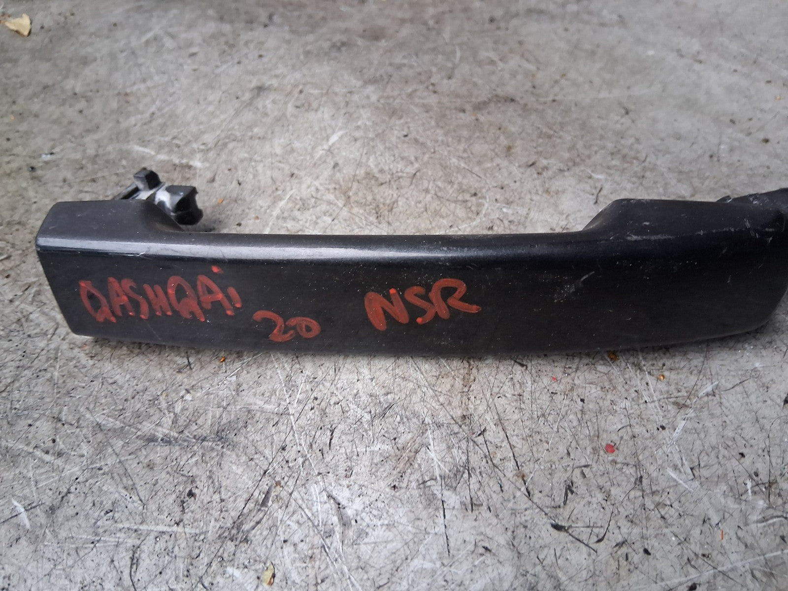 2020 NISSAN QASHQAI NSR PASSENGER SIDE REAR LEFT EXTERIOR DOOR HANDLE