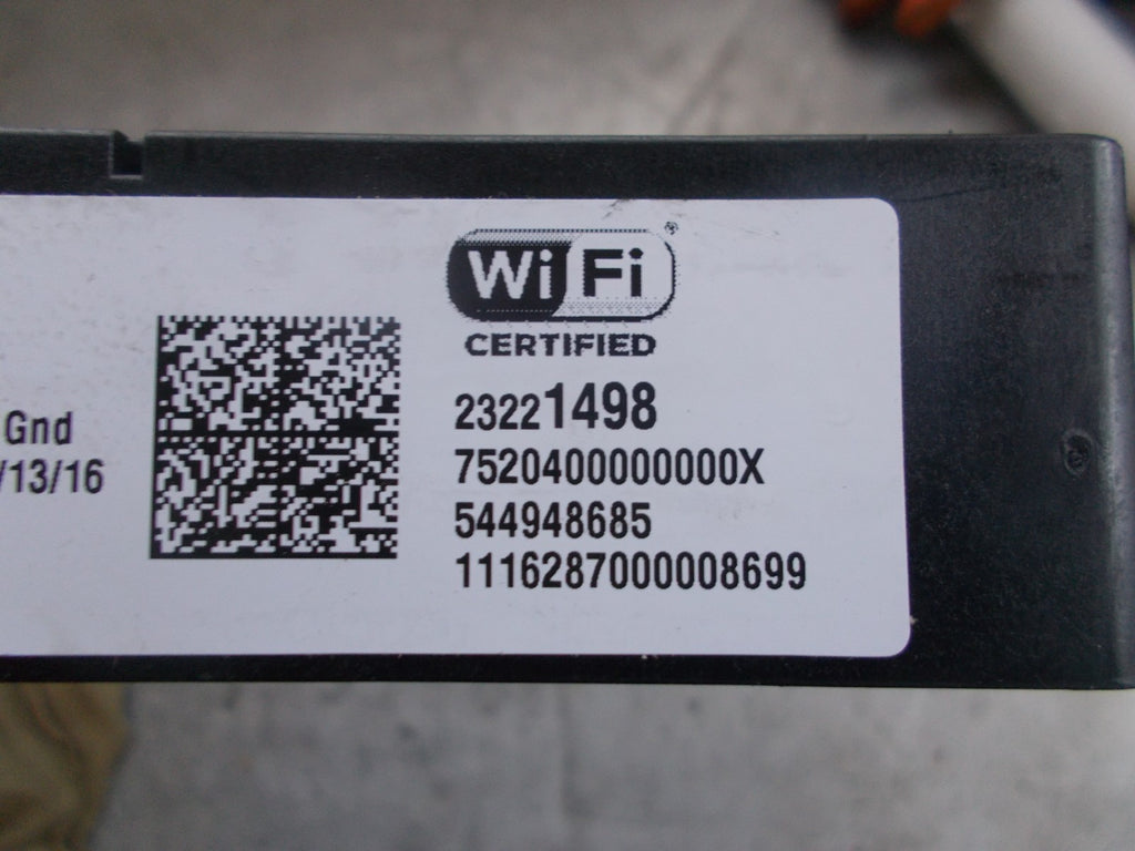 VAUXHALL CORSA E (MK4) ASTRA K (MK6) WIFI MODEM HOTSPOT MODULE 23221498