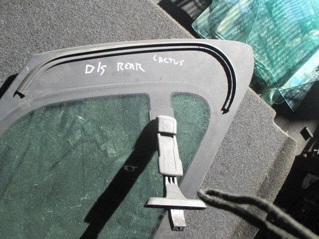 2016 CITROEN C4 CATCUS OSR DRIVER SIDE REAR WINDOW GLASS