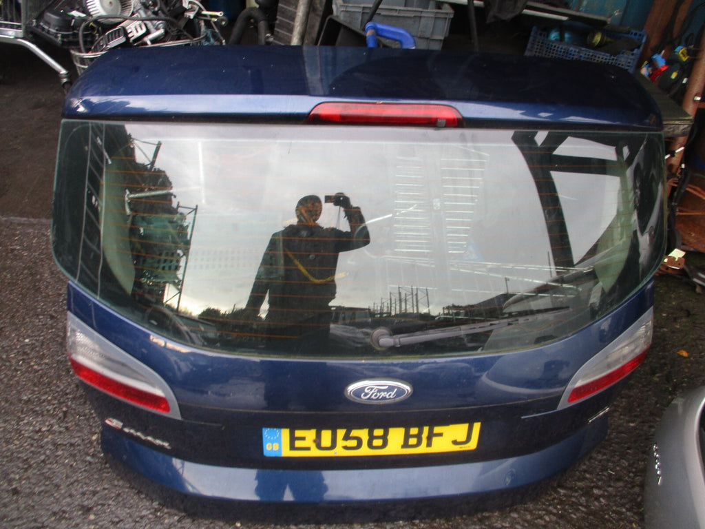 FORD S MAX MK1 2008 REAR COMPLETE TAILGATE BOOTLID BLUE