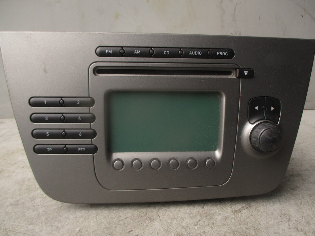 2004 SEAT ALTEA MK1 RADIO CD PLAYER HEAD UNIT 5P20351521GZ