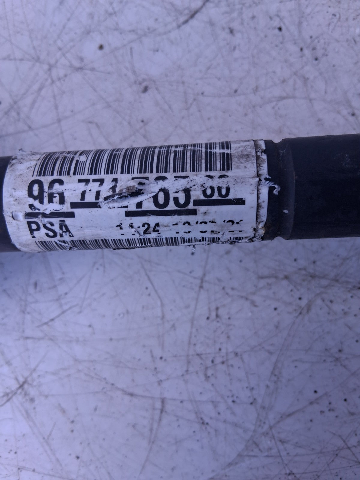 2019 CITROEN C4 CACTUS DRIVESHAFT 9677476580