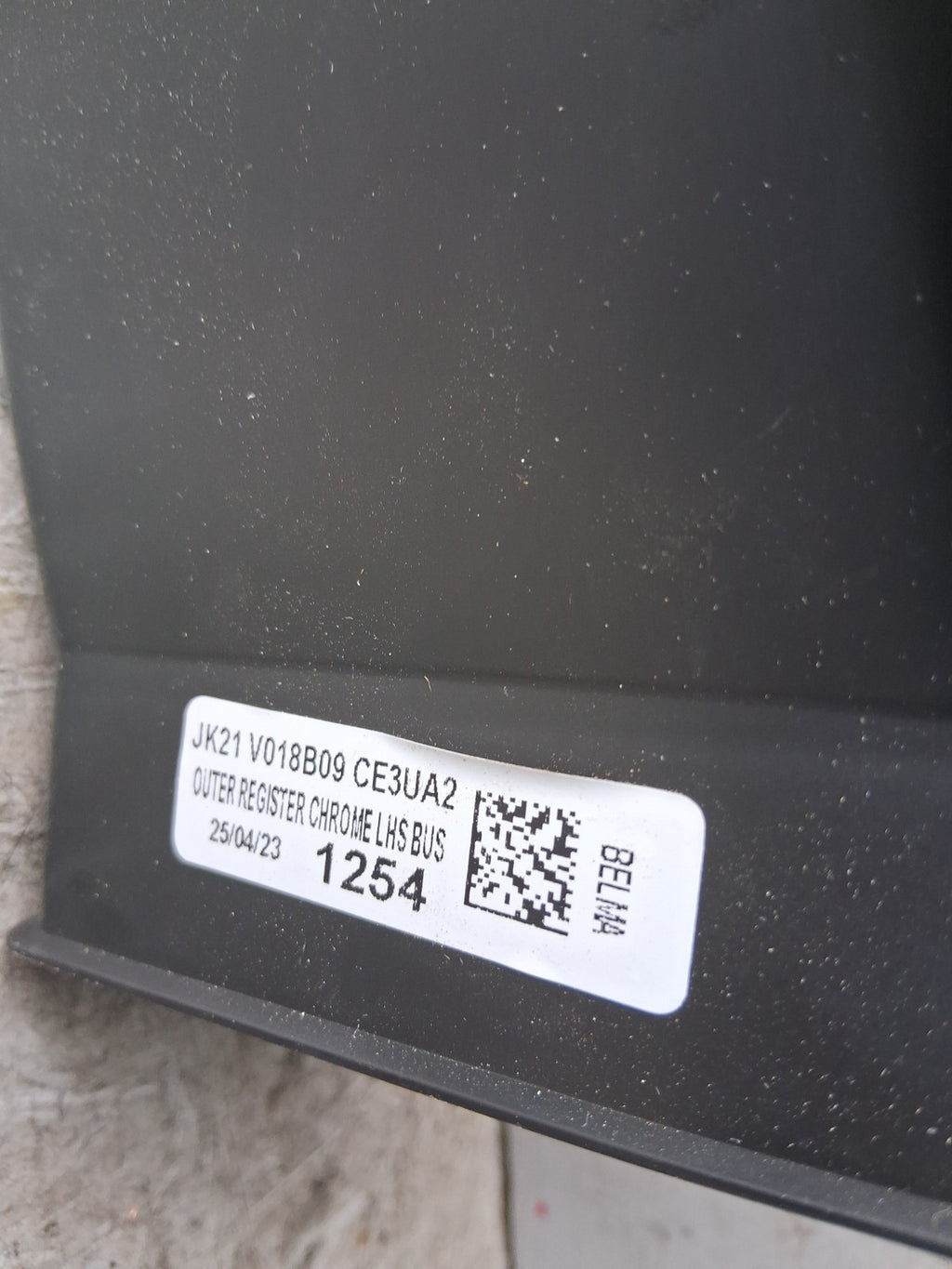 2023 FORD TRANSIT 350 MK8 NSF PASSENGER SIDE FRONT LEFT AIR VENT JK21V018B09