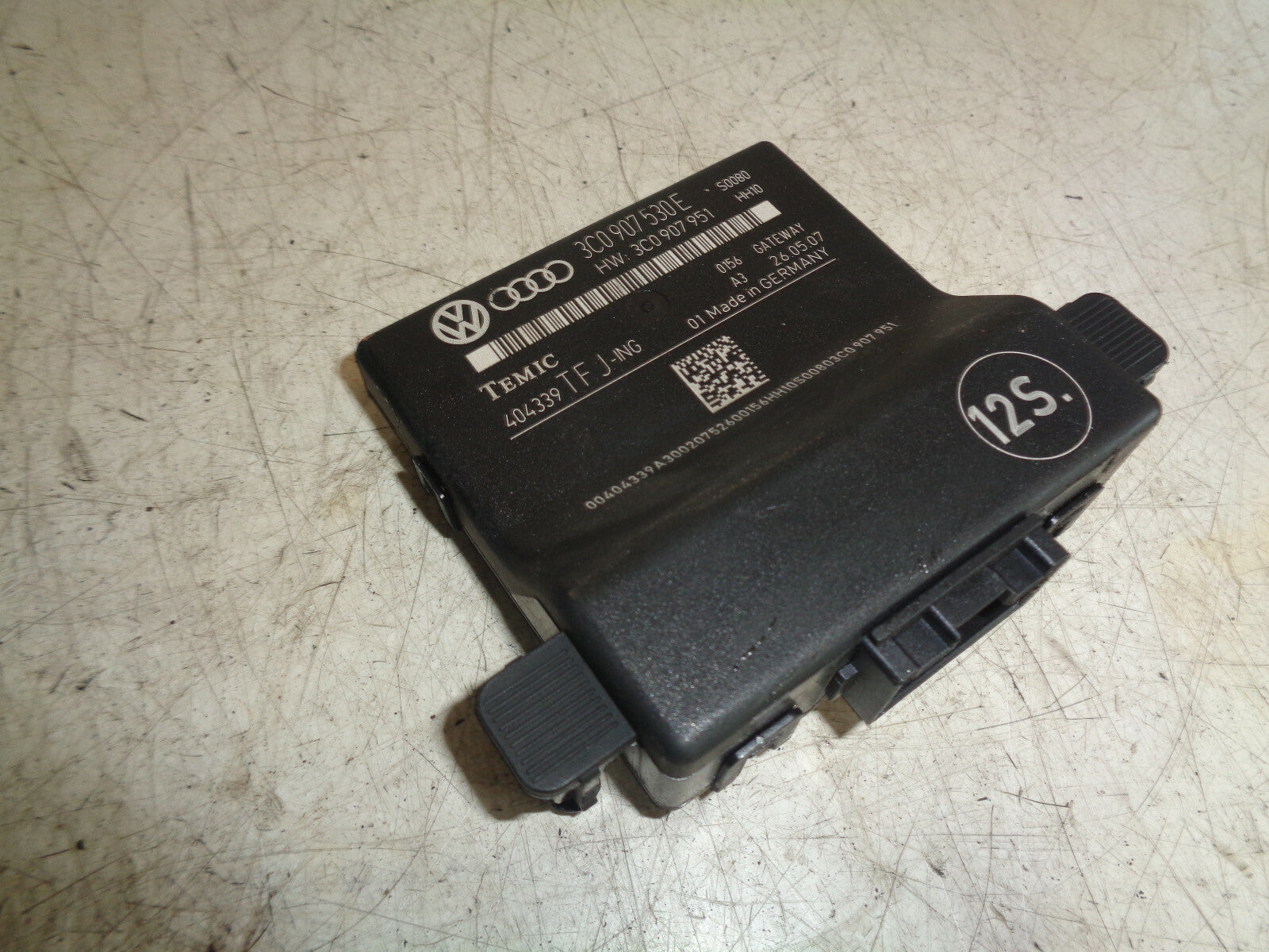VW VOLKSWAGEN PASSAT B6 2007 GATEWAY INTERFACE CONTROL MODULE 3C0907530E