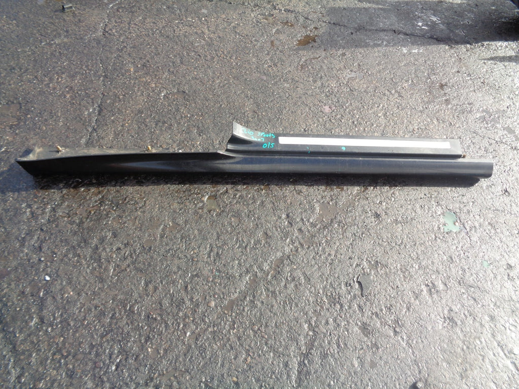 RENAULT CLIO SPORT MK3 2007 OS DRIVER SIDE SKIRT BLACK