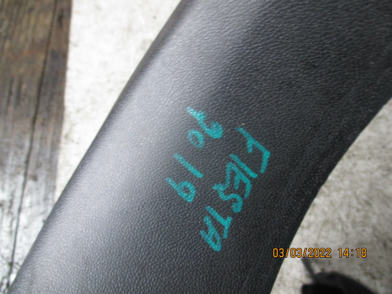 FORD FIESTA 2019 MK8 NS PASSENGER SIDE LEFT SILL TRIM COVER H1BB-B13209-ABW
