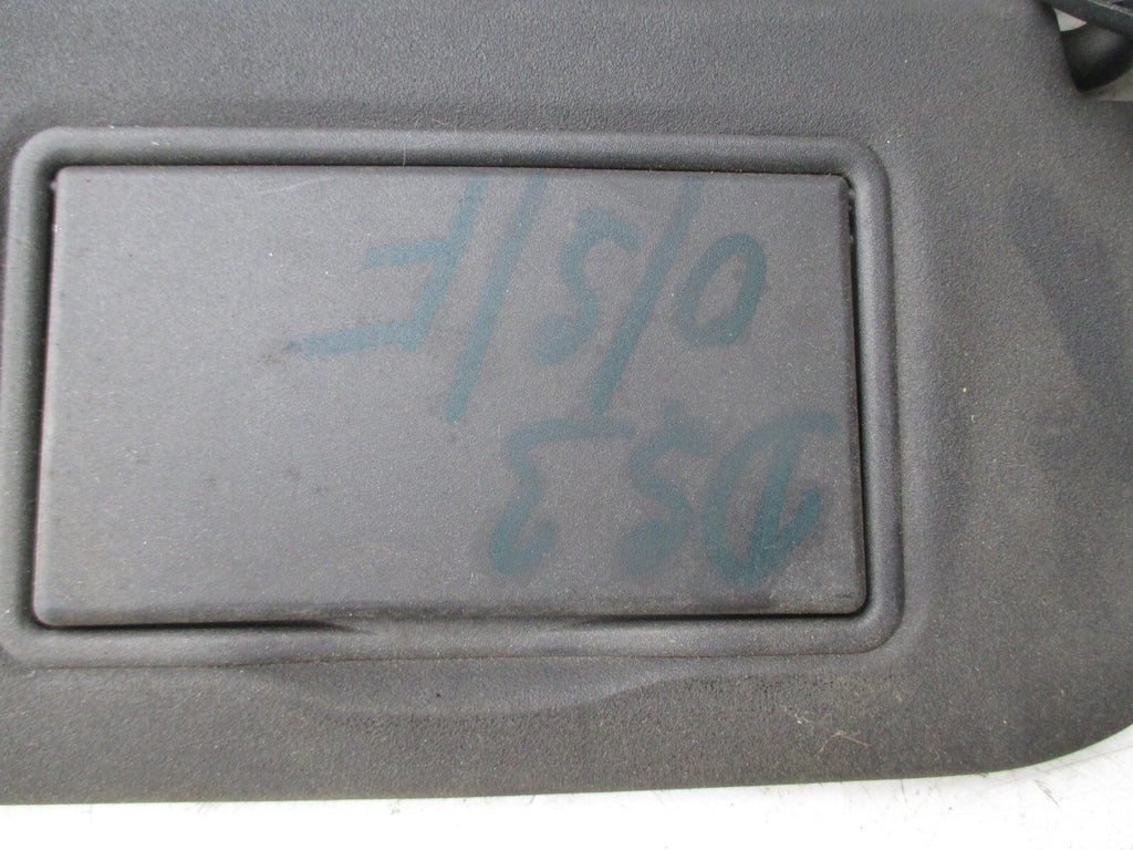 CITROEN DS3 2016 NSF OSF PASSENGER DRIVER SIDE FRONT SUN SHADE VISOR BLACK