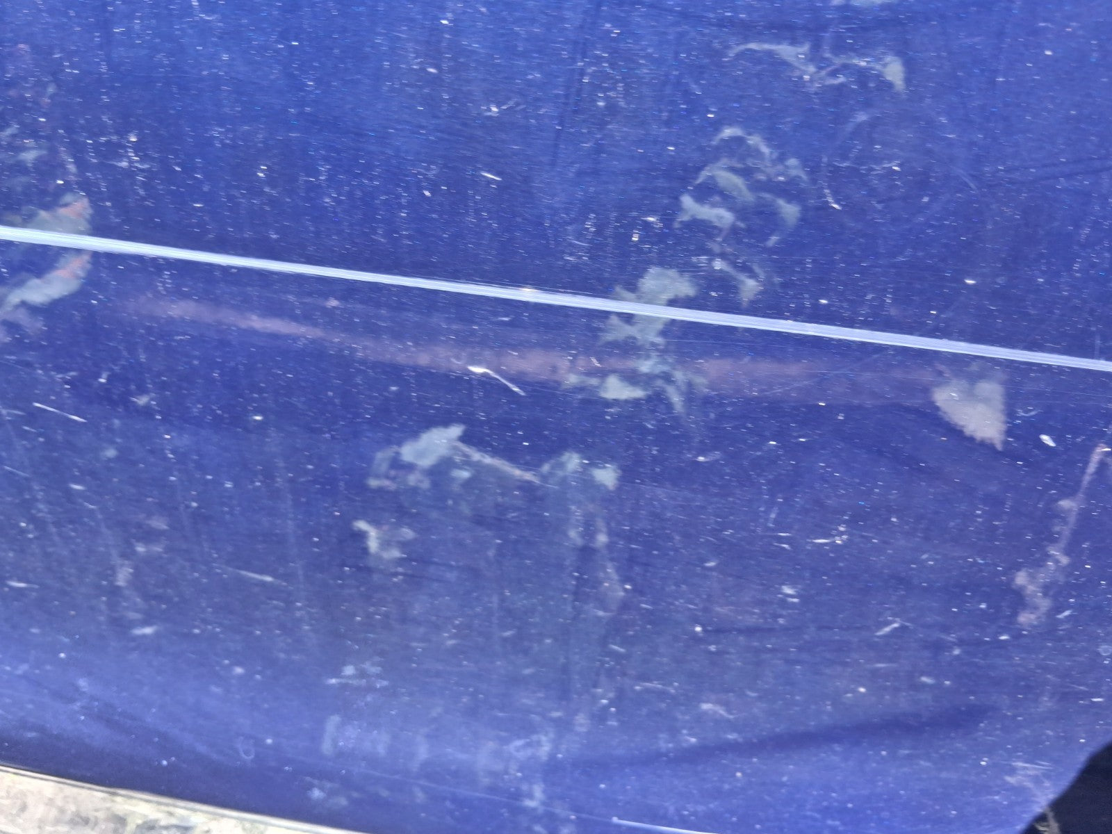 2016 FORD MONDEO MK5 HATCHBACK NSF PASSENGER SIDE BARE DOOR WEDGEWOOD BLUE LD