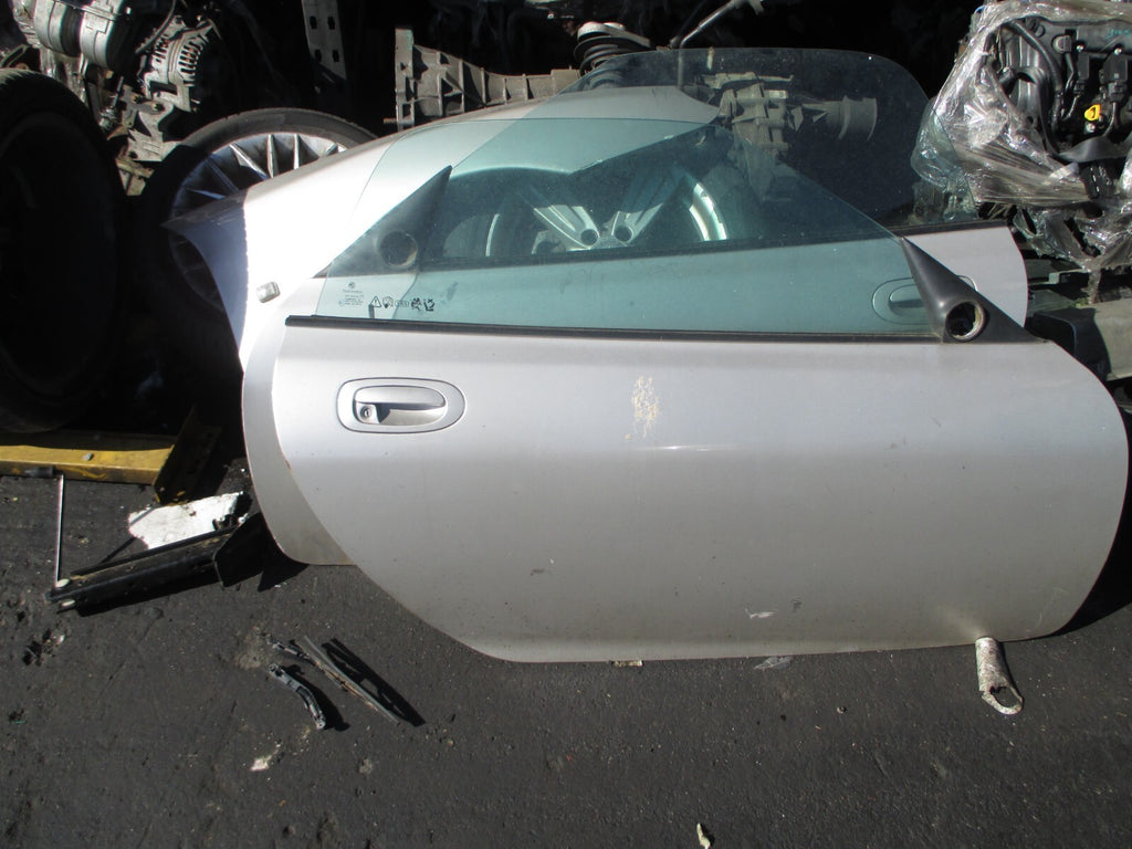 MG MGF 2001 MK1 1.8 OS DRIVER SIDE RIGHT COMPLETE DOOR SILVER
