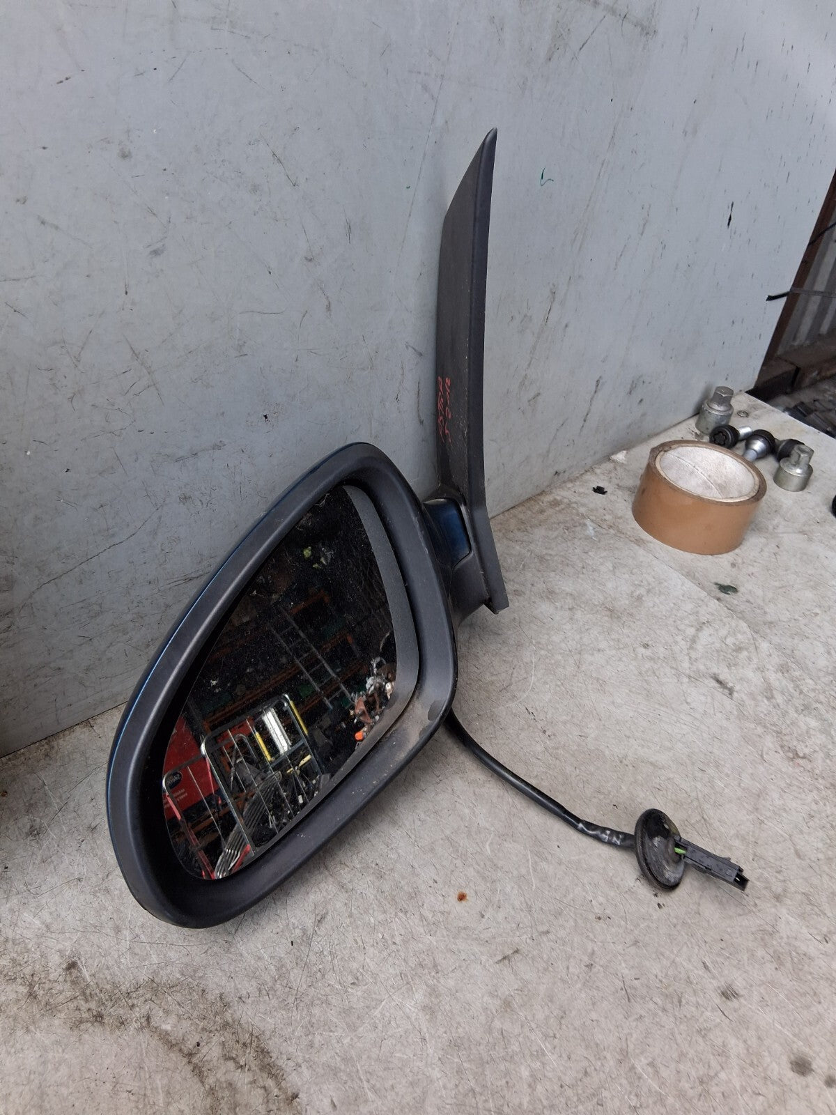 2012 VAUXHALL ASTRA J NS PASSENGER SIDE LEFT WING MIRROR BLUE