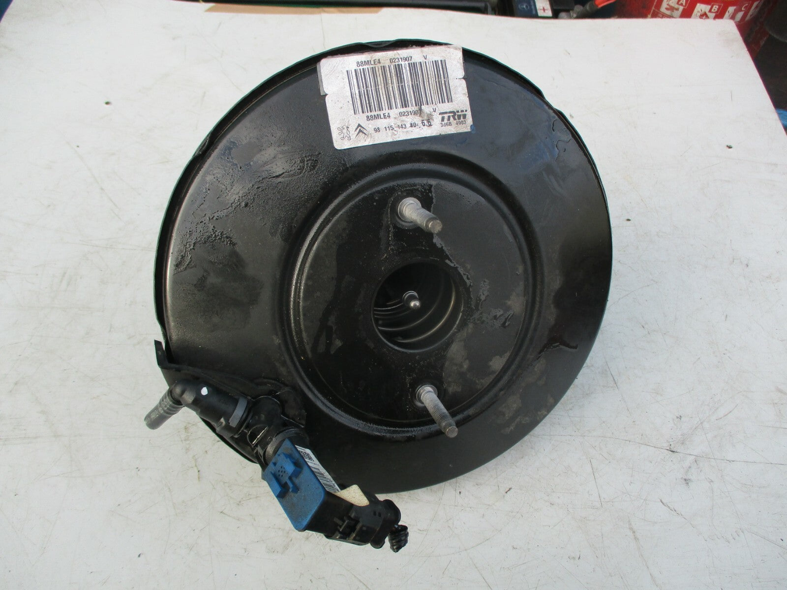 CITROEN C4 CACTUS 2015 BRAKE SPRING SERVO ASSEMBLY UNIT 9811514380