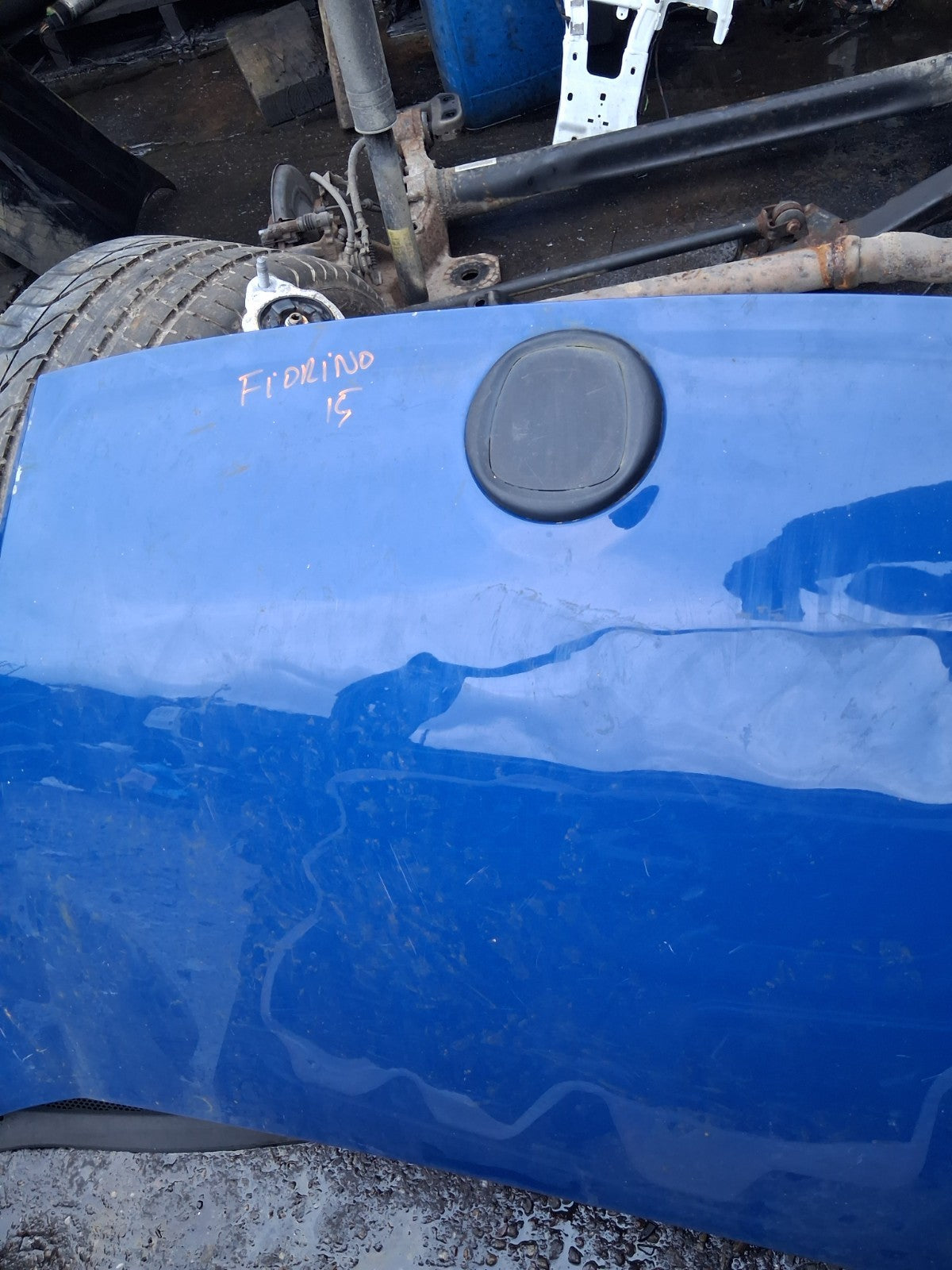 2016 FIAT FIORINO FRONT BONNET HOOD PANEL BLUE