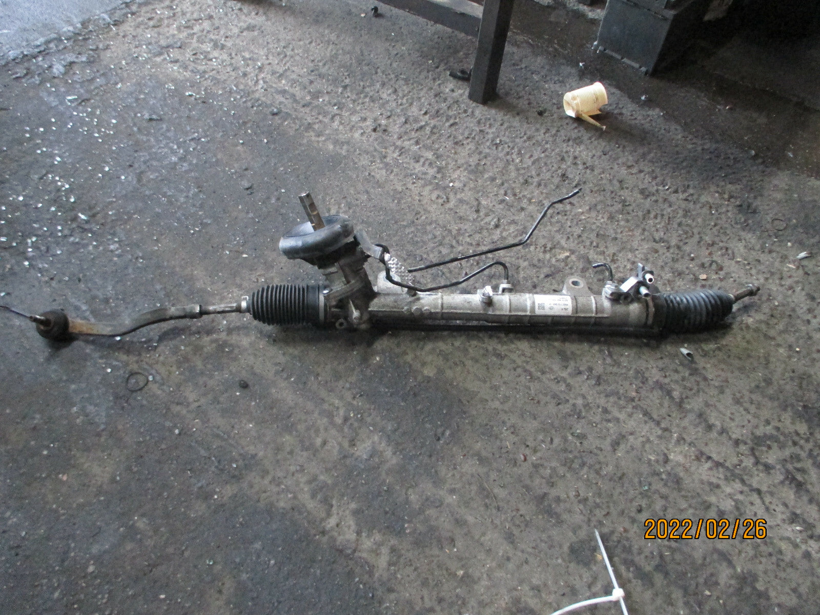 DACIA SANDERO 2017 MK2 POWER STEERING RACK 490011854R
