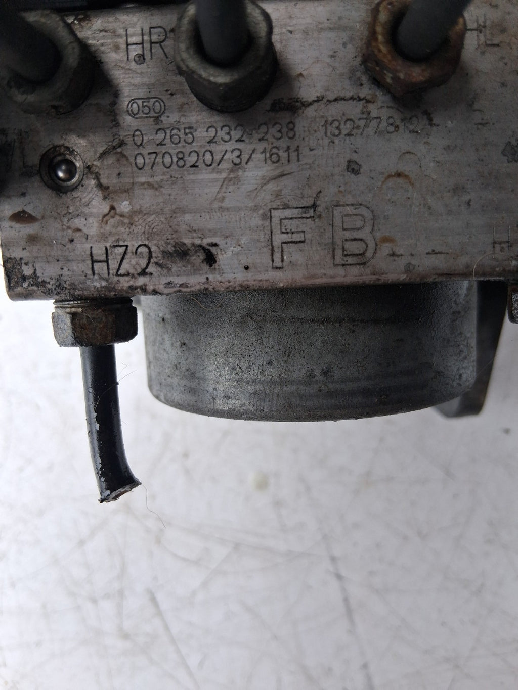 2012 VAUXHALL CORSA D ABS PUMP MODULE 5459L4310707