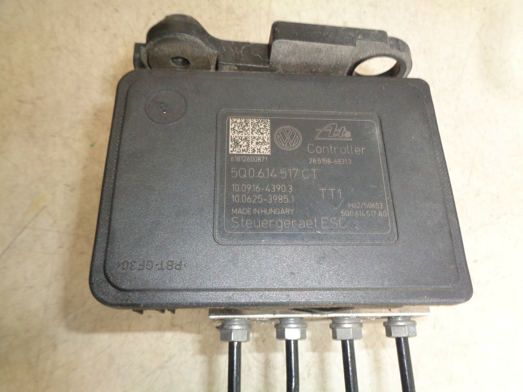 SEAT LEON MK3 2018 PETROL ABS PUMP & MODULE 5Q0614517CT