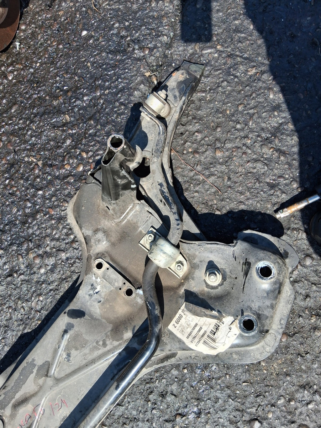 2024 FIAT DUCATO MK3 2.2 DIESEL MANUAL FRONT METAL SUBFRAME